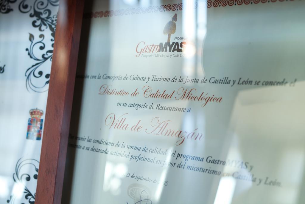 阿尔马桑别墅酒店 Almazán 外观 照片